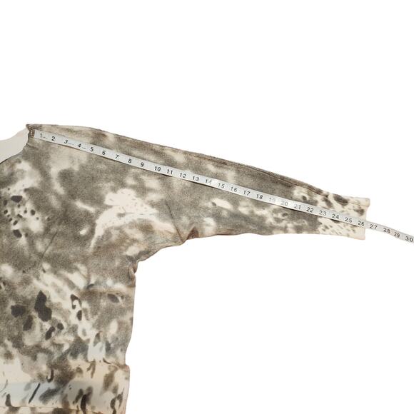 Liquid by Sioni Pullover Marbled Sweater Round Neck, 3/4 sleeves, size Large - Picture 6 of 8